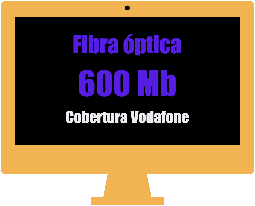 Fibra 600 Mb (FTTH - HFC)